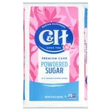 (6 pack) C&H Premium Cane Powdered Sugar, 2 lb