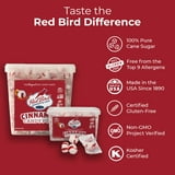 Red Bird Cinnamon Mints Individually Wrapped Candy, Allergen-Free, 52 oz Tub