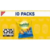 belVita Bite Size Snacks, Blueberry Crunchy Bites, 10 - 1 oz Snack Packs