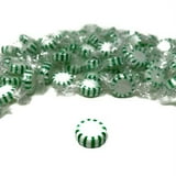 Spearmint Starlights Hard Candy Mint - Bulk Bag Individually Wrapped - 3 lb (48 oz)