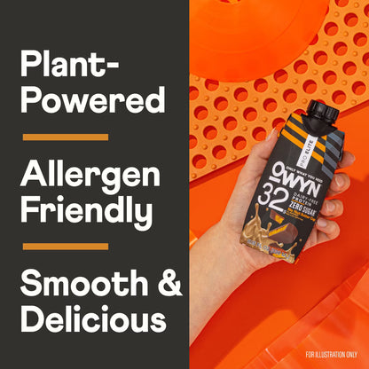 OWYN Pro Elite 32g High Protein Shakes, No Nut Butter Cup, 11.15 fl oz, 4 Count