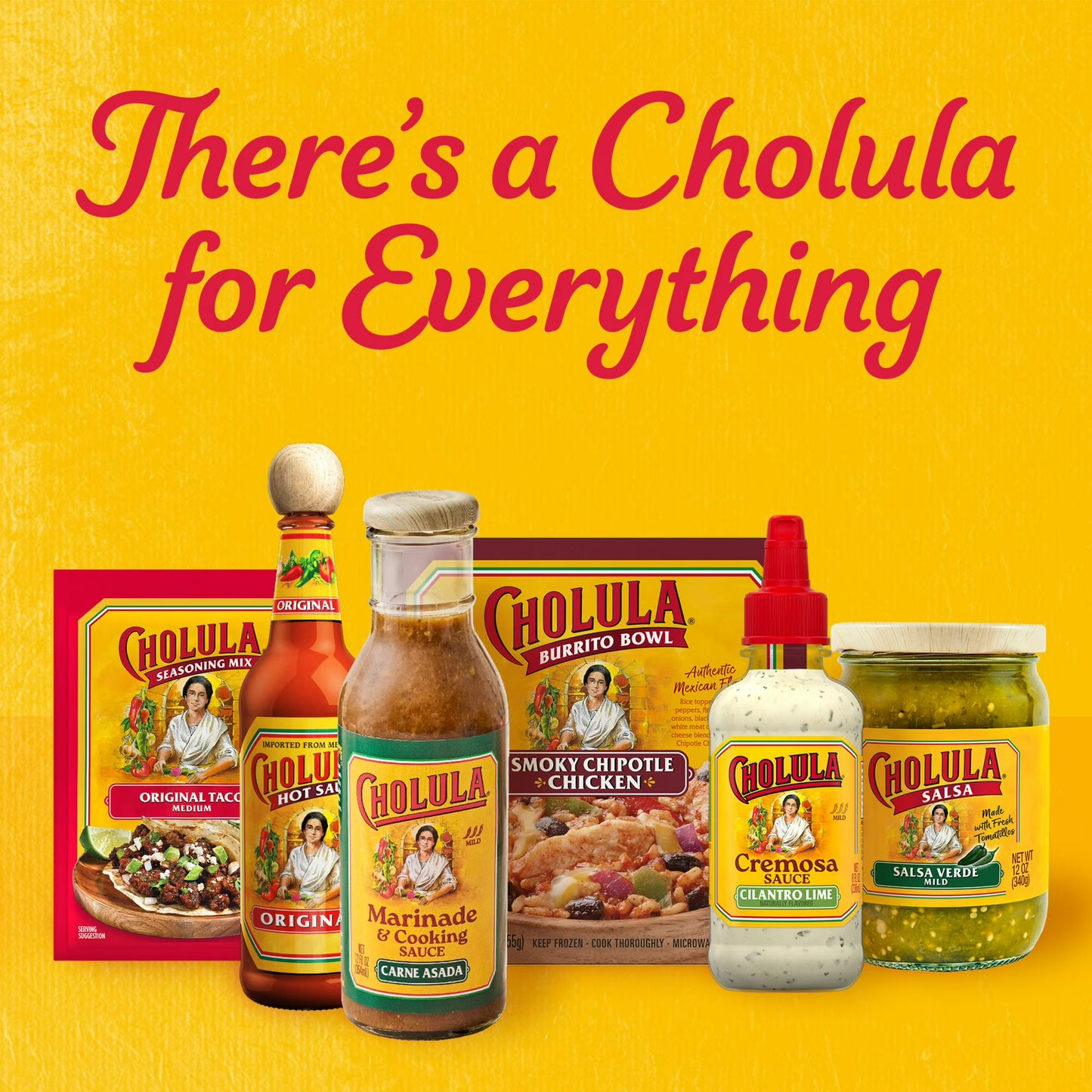 Cholula Carne Asada Marinade & Cooking Sauce, 12.0 fl oz Bottle