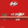 KIT KAT Vanilla Flavored Wafer Snack Size, Candy Bars, .49 oz (10 Count)