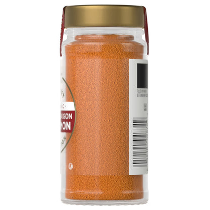 McCormick Gourmet Organic Ground Saigon Cinnamon, 1.25 oz Bottle