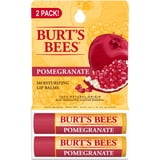 Burt's Bees Natural Origin Moisturizing Lip Balm Value Pack, Pomegranate, 2 Tubes