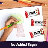 That's it. Gluten-Free Soft & Chewy Apple + Strawberry Ready-to-Eat Fruit Bars, 0.7oz, 8 Count Shelf Stable Box