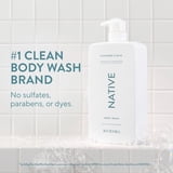 Native Body Wash, Cashmere & Rain, Sulfate Free, for Women & Men, 36 fl oz
