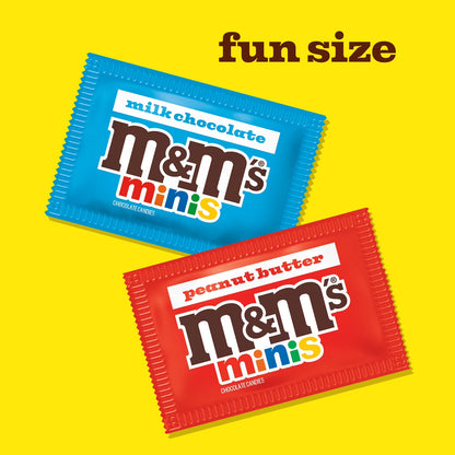 M&M's Mixed Minis Candy Fun Size Variety pack, Party Size