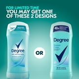 (3 pack) Degree Women's Long Lasting Antiperspirant Deodorant Stick, Shower Clean, 2.6 oz