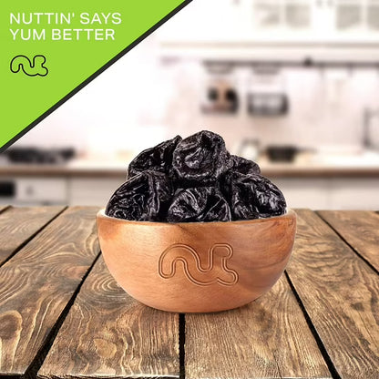 Nut Cravings Dried Prunes Pitted Unsweetened, Dry Plums No Sugar Added (80oz - 5 lbs)