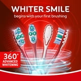 (3 pack) Colgate 360 Advanced Whitening Toothbrush, Soft Adult Toothbrush, 1 Pack