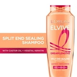 L'Oreal Paris Elvive Dream Lengths Restoring, Strengthening and Split End Repair, Shampoo, Damaged Hair, 13.5 fl oz