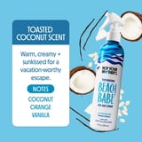 (2 pack) Not Your Mother's Beach Babe Texturizing Sea Salt Spray with UV Protection, Tropical Vanilla Coconut, 8 fl oz