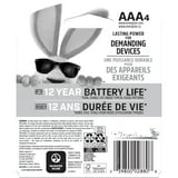 (3 pack) Energizer Rechargeable AAA Batteries (4 Pack) 800 mAh Triple A Batteries