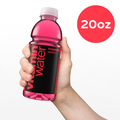 vitaminwater Power-C Dragonfruit Flavored Water Beverage Bottle, 20 fl oz