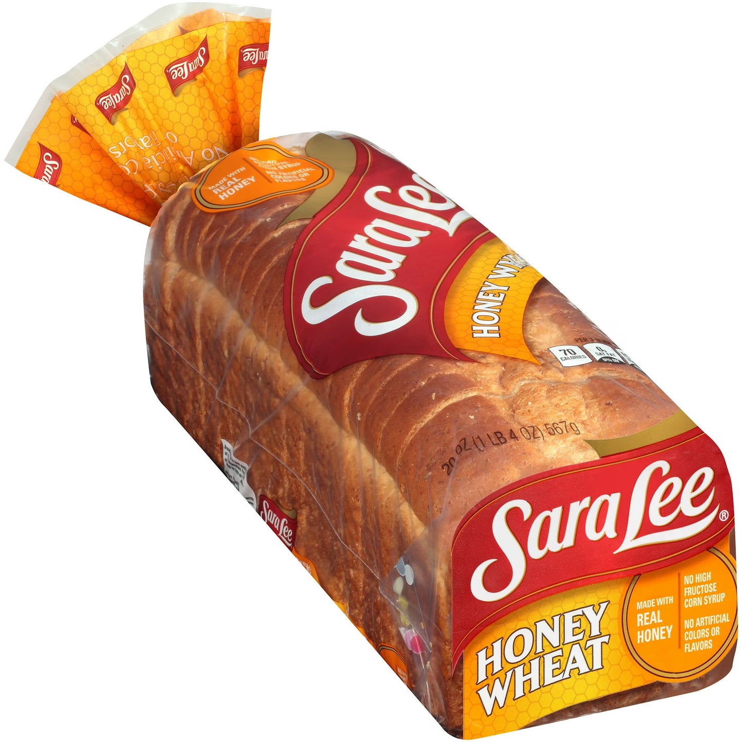 Sara Lee Honey Wheat Bread 20 oz. Bag