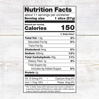 ACE Bakery Extra Sourdough Bistro Regular Sliced Half-Loaf, 1 Count, 21 oz, Shelf-Stable