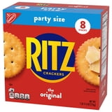 RITZ Original Crackers, Snacks for Kids and Adults, Lunch Snacks, Party Size, 27.4 oz