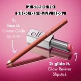 e.l.f. Glow Reviver Lip Oil Stick, Rose Latte, 0.11 oz