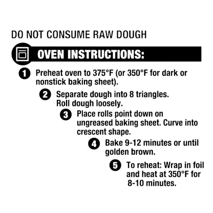 Great Value Flaky & Buttery Crescent Rolls, 8 oz, 8 Count