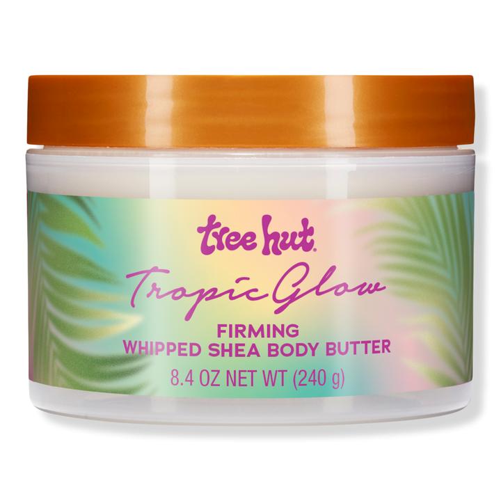 T. Hut Tropic Glow Body Wash, 10 fl oz, Tropic Glow Firming Whipped Body Butter, 8.4 Oz